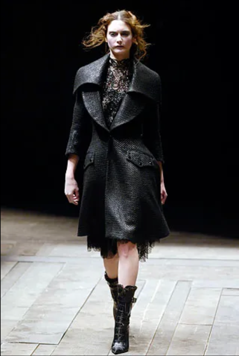 Alexander McQueen Fall 2006 'Widows of Culloden' Coat