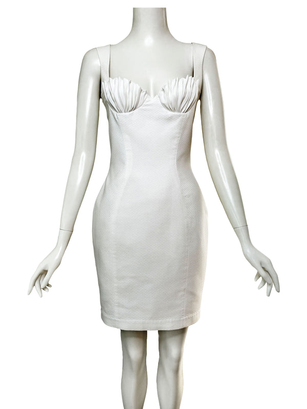 Thierry Mugler Spring 1994 Goddess Mini Dress
