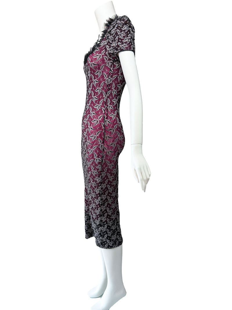 Vivienne Westwood 1997 Lace Maxi Dress