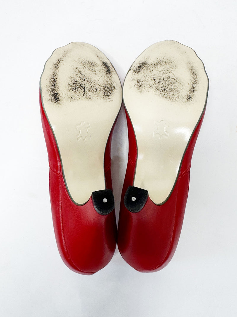 Vivienne Westwood Spring 2009 Red Animal Toe Shoes