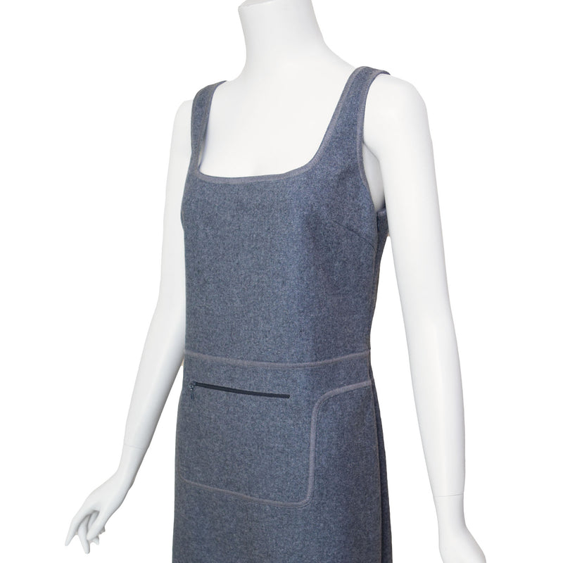 Miu Miu A/W 1999 Grey Wool Dress